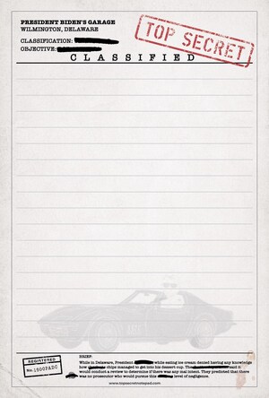 Top Secret Document Novelty Notepads Sent To Congressional Republicans by Radio Host Mark Kaye