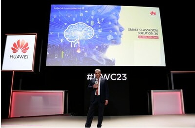 Lanzamiento de la solución Smart Classroom 2.0 (PRNewsfoto/Huawei)