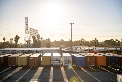 Taylored Services storage at the Port of Los Angeles