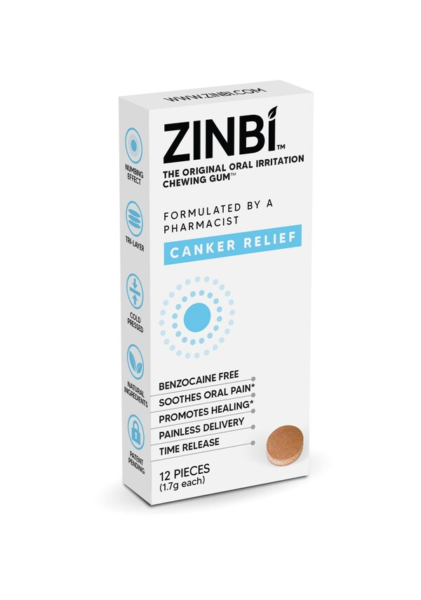 Introducing Zinbi Gum, the Revolutionary Oral Irritation Chewing Gum