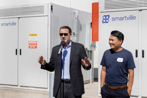 Smartville Inc. Awarded $5.9 Million by the U.S. Department of Energy for Low-Cost, Scalable Second-Life Battery Project
