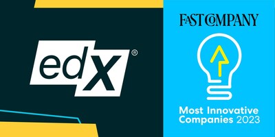 edX Named to Fast Company’s 2023 List of the World’s Most Innovative Companies (PRNewsfoto/2U, Inc.)