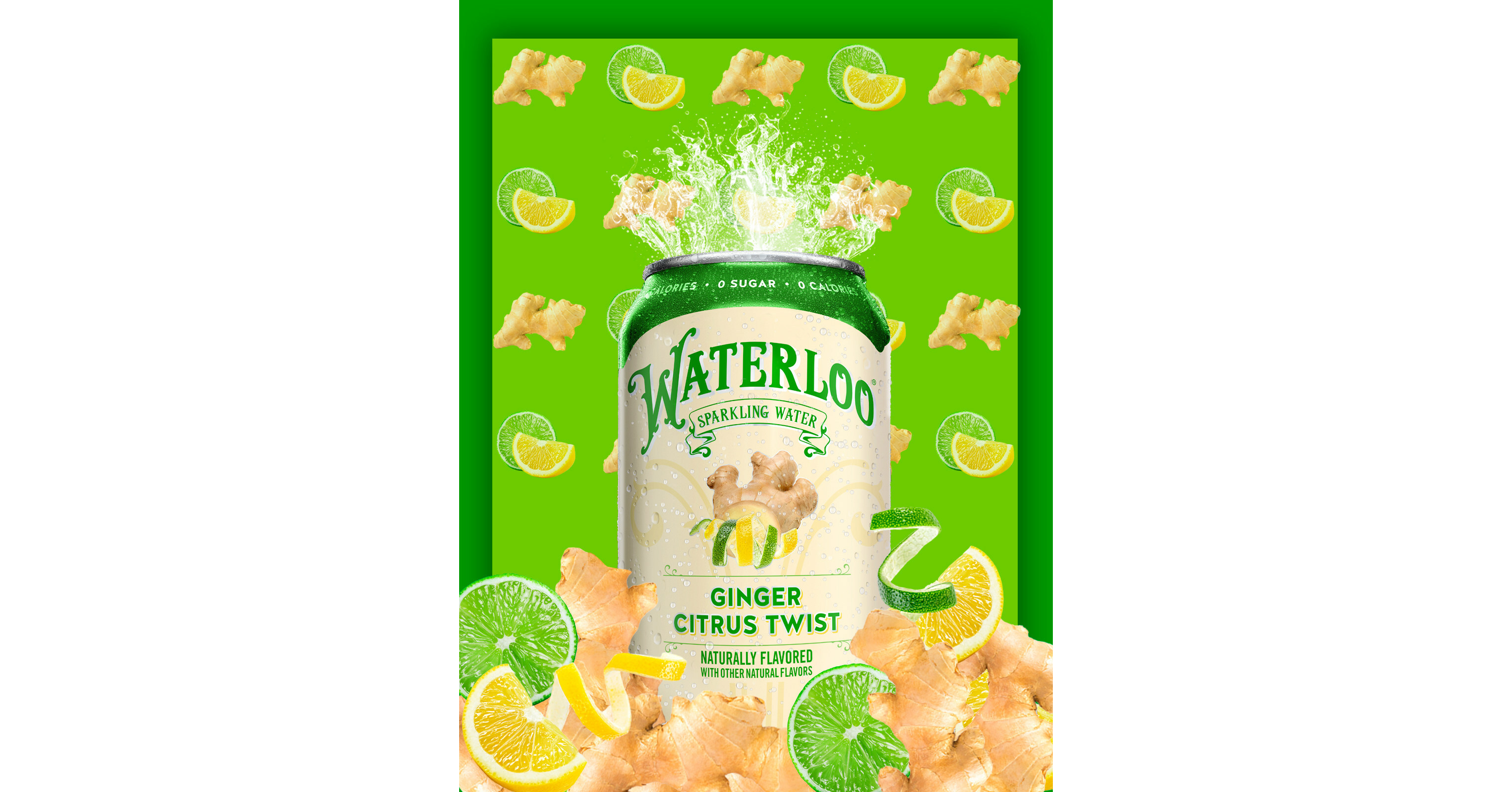 WATERLOO SPARKLING WATER LAUNCHES TWO ALLNEW FLAVORS AND TEAMS UP WITH