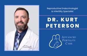 Advanced Fertility Care Welcomes Dr. Kurt Peterson to Their Reproductive Physician Team