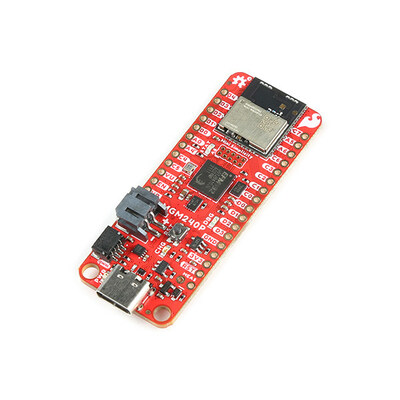 Pictured: The SparkFun Thing Plus Matter Board, the first development board of its kind to integrate SparkFun’s Qwiic system with Matter-based protocol.