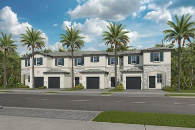 Lennar is now selling at Sunset Trails, an exclusive townhome community in Coral Springs, Florida. Ranging from 1,362 to 1,961 square feet, the townhomes offer one-car garages and fenced backyards for privacy and entertaining. Pricing begins in the mid $500,000s.