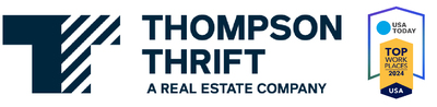 Thompson Thrift is a full-service real estate development company focused on ground-up commercial and mixed-use development across the Midwest, Southeast and Southwest. (PRNewsfoto/Thompson Thrift)