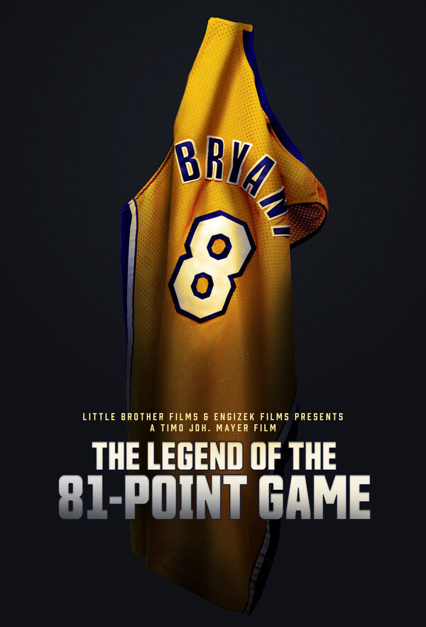 Legend of The 81-Point Game Kobe Bryant Documentary Film Poster