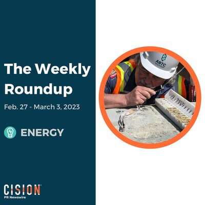 PR Newswire Weekly Energy Press Release Roundup, Feb. 27-March 3, 2023. Photo provided by American Battery Technology Company. https://prn.to/3Z6GqEH