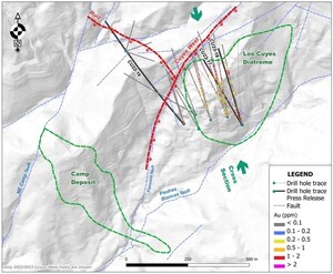 Luminex Extends Cuyes West to Depth, with 5.0m grading 14.47g/t Au Eq and Identifies Wider, High-grade Zone Including 3.0m Grading 39.87 g/t Au Eq