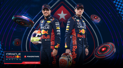 PokerStars and Oracle Red Bull Racing drive global partnership into its second year