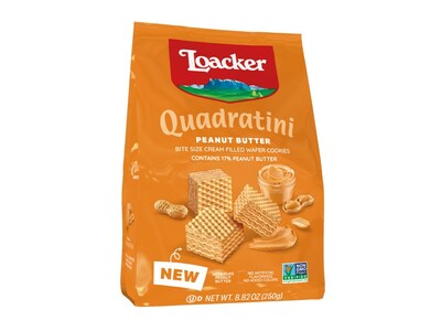 Loacker includes Peanut Butter as its newest, indulgent flavor option.