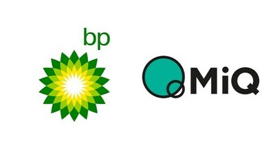 bp and MiQ Logos