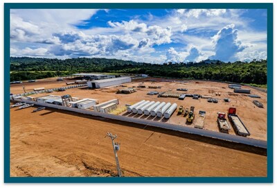 Figure 3 – Logistics Base in Morais Almeida (CNW Group/G Mining Ventures Corp)