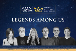 Introducing Canada's newest Marketing Legends - Canada's Marketing Hall of Legends announces 2023 award winners