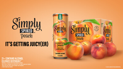 Simply Spiked™ announces the release of Simply Spiked™ Peach.