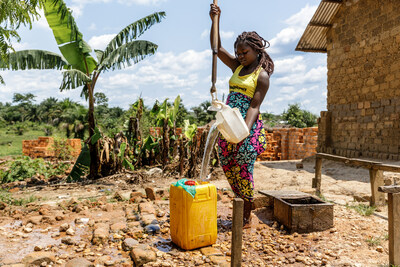 In certain areas of the province of Maniema, it is hard to access clean water. Some households dig deep holes to reach clean groundwater. While this requires a lot of effort, it reduces the time required to acquire water and the risks they may encounter on the road. Image by Michel Lunanga, Youth Representative from the Democratic Republic of Congo, and mentor and teacher for the Canon Young People Programme.