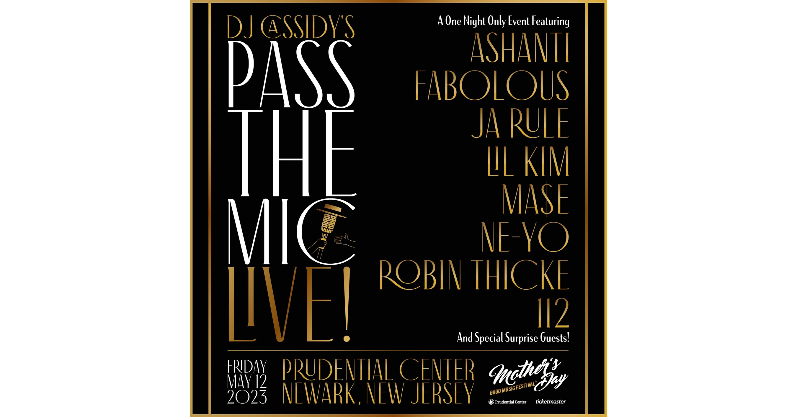 DJ CASSIDY TAKES HIS LAUDED TELEVISION SERIES "PASS THE MIC" ON TOUR IN