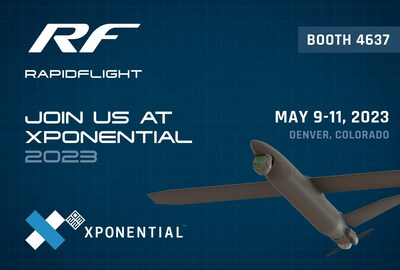 RapidFlight will be on site at the 2023 AUVSI XPONENTIAL™ Expo in Booth 4637 to showcase the company's advanced unmanned aircraft systems and capabilities.