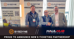 Sysdyne Technologies Announces e-Ticketing Partnership with HaulHub to Accelerate Digitalization Between Ready-Mix Concrete Suppliers and State Transportation Agencies