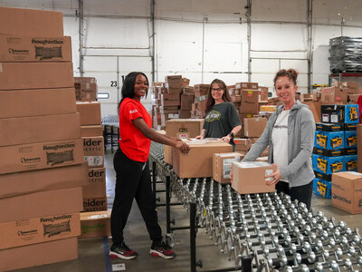 3 SupplyHouse.com team members packing orders