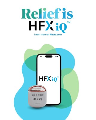 Relief is HFX iQ™ - Learn more at Nevro.com