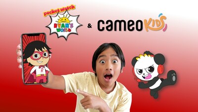Ryan's World joins Cameo Kids with animated Red Titan and Combo Panda characters.