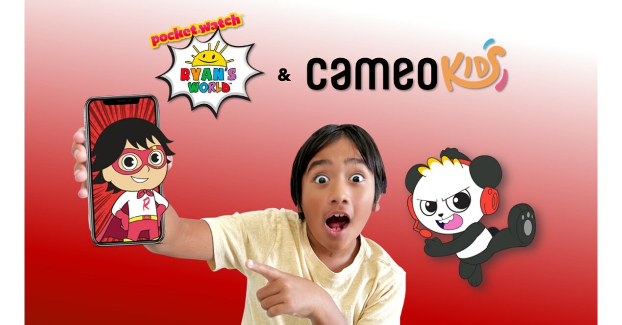 RYAN'S WORLD LAUNCHES ANIMATED CHARACTERS RED TITAN AND COMBO PANDA ON  CAMEO KIDS THROUGH  AND CAMEO PARTNERSHIP