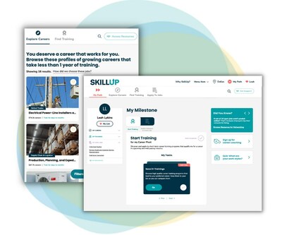 SkillUp identifies jobs that don't need a 4-year degree, pay a good wage, and unlock pathways to high-opportunity careers. A deeply-vetted training catalog of more than 900 short-term programs further aligns users to in-demand career fields and available jobs.