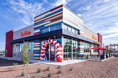 A new Red Robin restaurant opens March 8, 2023 in Glendale, Ariz., serving gourmet burgers and brews, located at 9116 W. Glendale Ave.