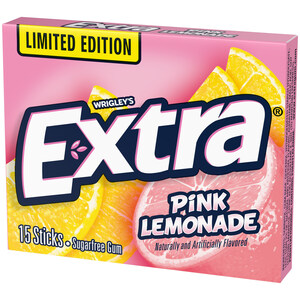 EXTRA® Gum Announces EXTRA® Pink Lemonade As Its Newest Limited-Edition Flavor