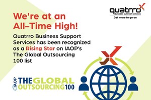 Quatrro Named to the IAOP 2023 Global Outsourcing 100®
