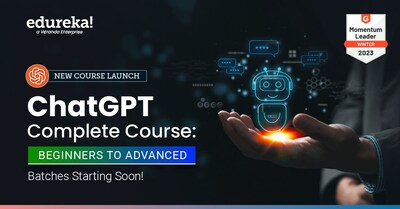 Edureka's ChatGPT Complete Course: Beginners to Advanced Certification Program