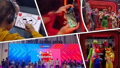 AppGallery brings its A-game to the Middle East Film & Comic Con, stirring excitement among mobile gamers 