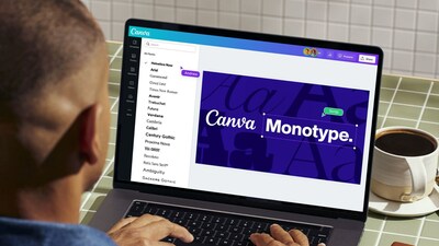 Monotype and Canva announced a partnership to make over 1,100 curated fonts available to Canva’s global design community.