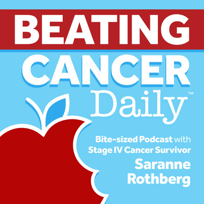 “Beating Cancer Daily'' is a unique bite-sized podcast for cancer patients, survivors, caregivers, healthcare professionals, and others. In just a few minutes each day, you'll get personal techniques to immediately build your resilience, boost your hopefulness, and spark your humor to significantly improve the quality of your day. Your host, Saranne Rothberg, is a globally recognized stage IV survivor, cancer mindset researcher, health and happiness expert, and was named as Oprah’s “Hero”.