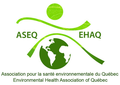 Environmental Health Association of Québec (ASEQ-EHAQ) Logo (CNW Group/Association pour la santé environnementale du Québec - Environmental Health Association of Québec (ASEQ-EHAQ))