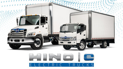 Hino Trucks will offer an electric version of their M- and L- Series medium duty trucks branded Me Series and Le Series.