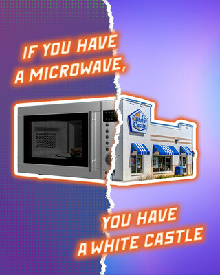 White Castle's new campaign celebrates the microwave as a portal to the Castle.