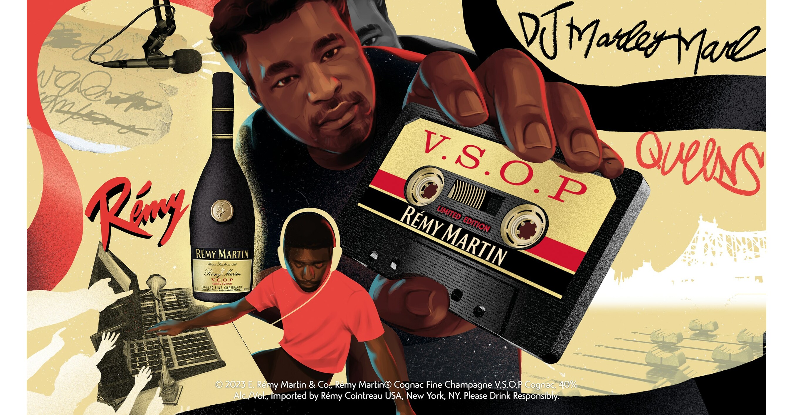 RÉMY MARTIN CELEBRATES 50 YEARS OF HIPHOP WITH THE UNVEILING OF THE