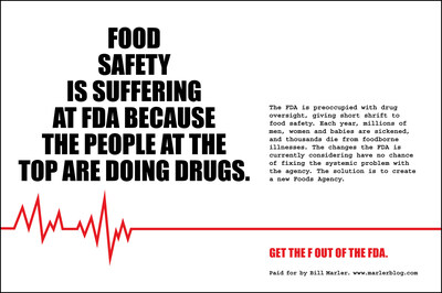 The best fix for systemic problems with the FDA is to create a separate, new Foods agency; focused on keeping our food safe. "GET THE F OUT OF THE FDA".