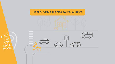 On-street parking will be revised as of May 2023 in Saint-Laurent to promote safety and improve the quality of life for residents. (CNW Group/Ville de Montral - Arrondissement de Saint-Laurent)