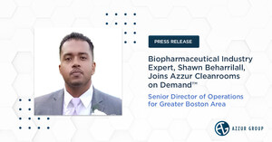 Biopharmaceutical Industry Expert, Shawn Beharrilall, Appointed as Azzur Cleanrooms on Demand™ Senior Director of Operations for Greater Boston Area