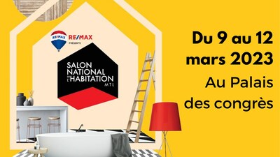 Salon national de l'habitation au Palais des congrès de Montréal du 9 au 12 mars 2023 (Groupe CNW/Palais des congrès de Montréal)