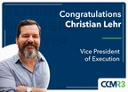 CCMR3 Onboards 24-year Industry Veteran To Vice President of Execution