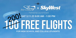 Sling Pilot Academy holds "100 Free Flights" Event to Encourage More Women, Minorities, to consider a Pilot Career