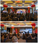 "Pandas' Home" the Special Promotion Conference of Chengdu Culture and Tourism was held in New York--City park under the snowy mountain, happy Chengdu in the fireworks