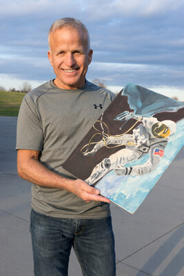 John Shoffner held onto a painting that he created when he was 10-years-old of an astronaut floating in space. Little did he know that painting would later accompany him to the International Space Station (ISS) and inspire a global art contest. Now, John will serve as Pilot for Axiom Space’s Ax-2 mission to the ISS on the SpaceX Dragon this coming Spring. John’s story is one that proves dreams never fade and creativity
