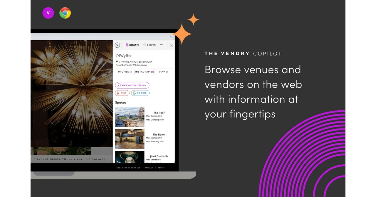 The Vendry Announces New Chrome Browser Extension for Event Planners
