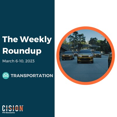 PR Newswire Weekly Transportation Press Release Roundup, March 6-10, 2023. Photo provided by Stellantis. https://prn.to/3kRs9wO